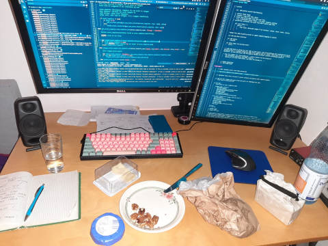 pov: me working on this stuff that I'm telling you about